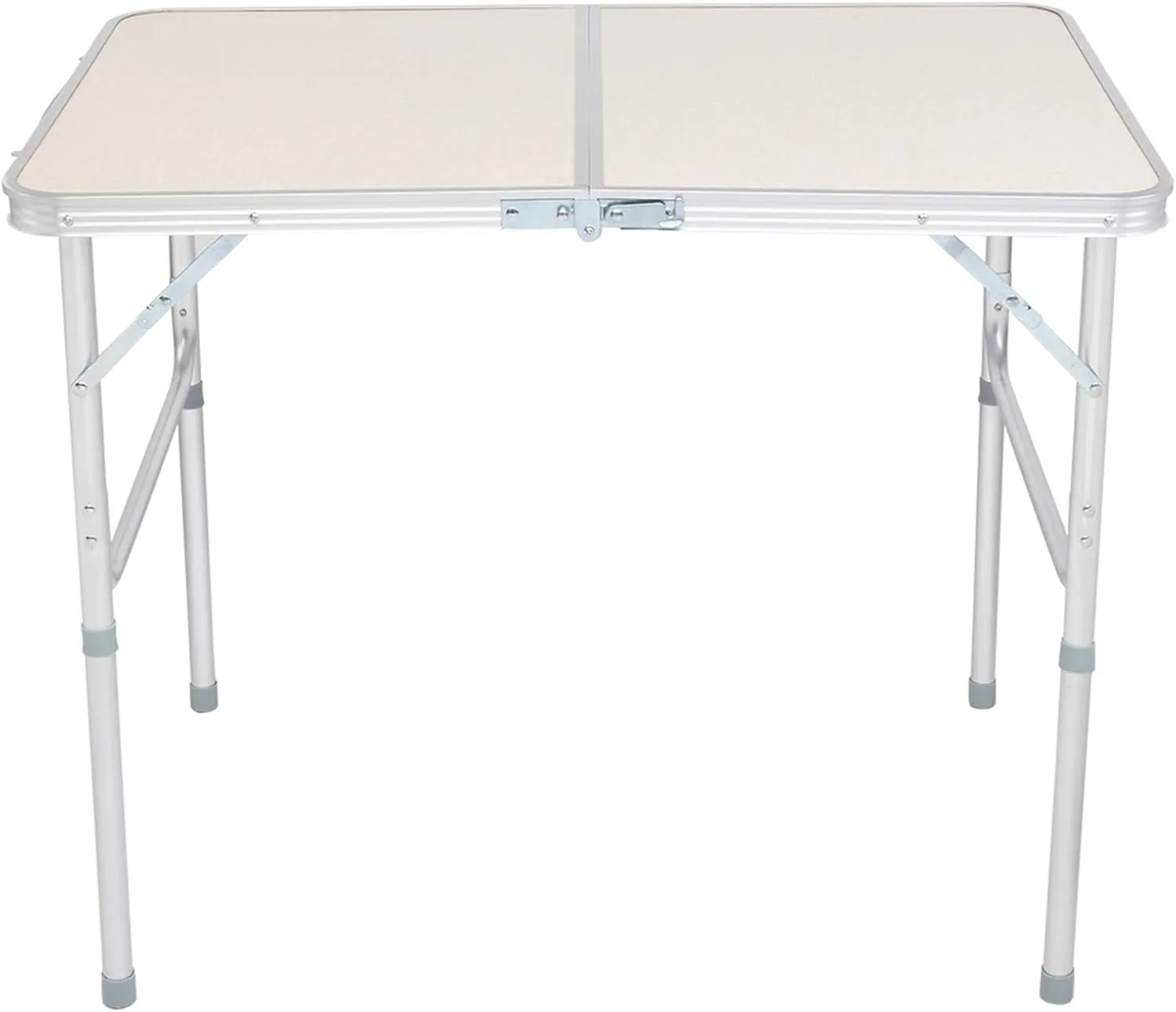 , 35 x 23 x 27inch Folding Camping Table, Aluminum Ultralight Height Adjustable Camp Table, Small 2 Heights for Family reunions, picnics, Camping Trips, or barbecues