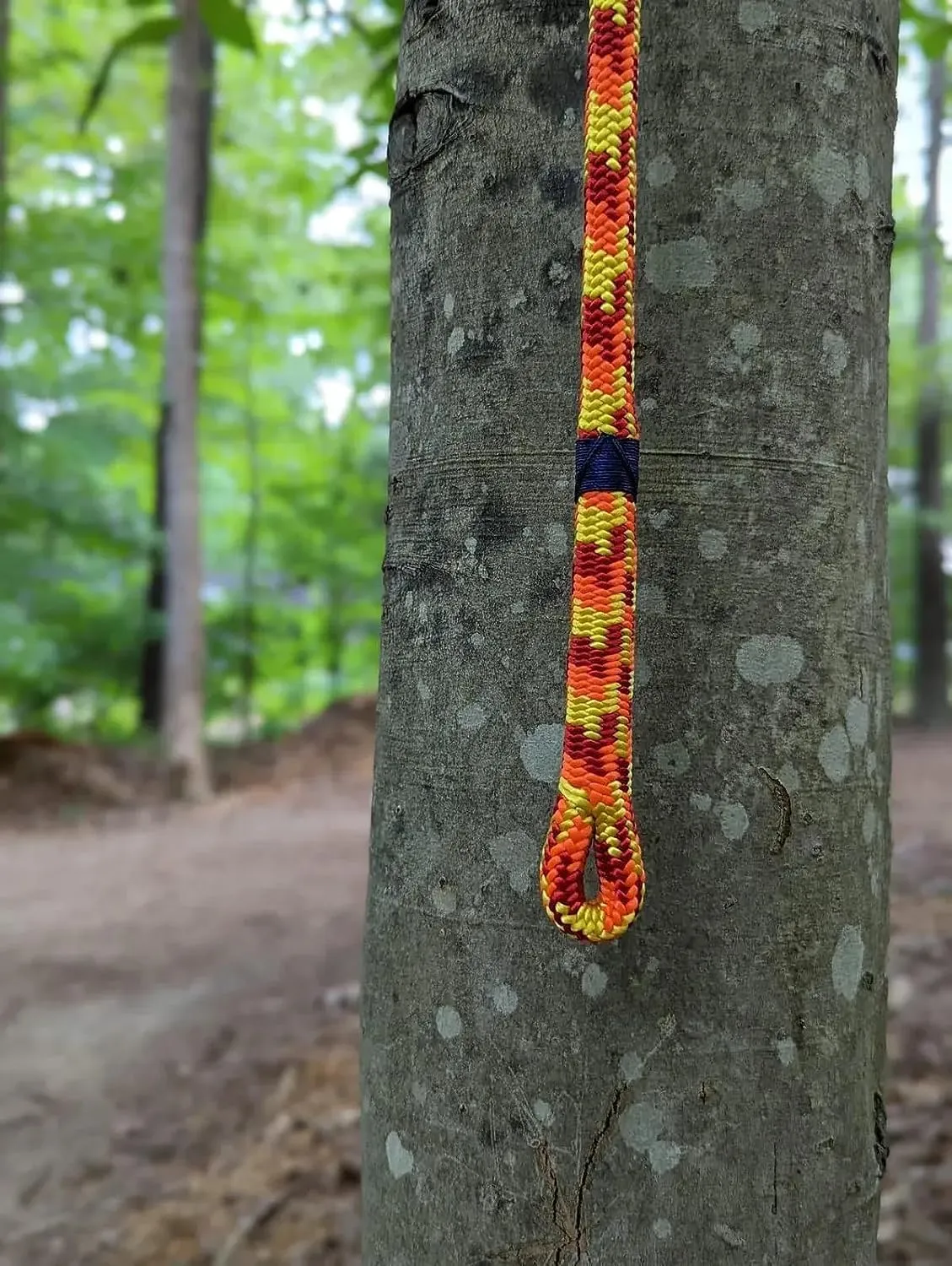 11.5mm Huracan 24 Strand Double Braid Arborist Semi-Static MBS 6,800lbs Climbing Line (Two Eye Splices - 24 Strand Climbing, 120ft.)