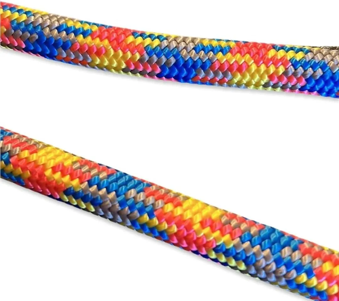11.7mm Aspen Kernmantle Static 32 Strand Arborist Climbing Rope for Single Rope Technique(Sewn Eye, 150ft)