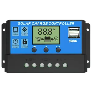 12V/24V PWM Solar Charge Controller