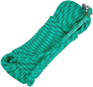 14mm Outdoor Rope,10~200m Rappelling Rope for Outdoor,Heavy Duty Paracord Rope-High Strength Utility Cord Camping Rope (Color : Green, Size : 14mm x 160m)
