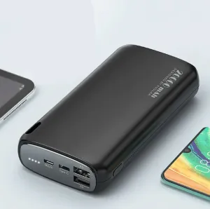 18W Fast Charging 20000mAh Power Bank | High-Capacity Portable Charger | Best for Travel