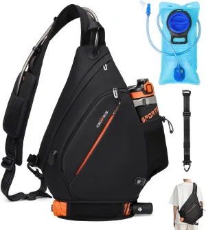 19L Hydration Backpack Hiking(Including 2L Water Bladder) Large Sling Backpack, Hydration Pack Backpack,Crossbody Backpack