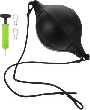 1Set Heavy Duty Hanging Speed Ball for Boxing Training PU Material Reflex Ball for Small Spaces Enhance Reflexes Coordination for Venting Mental Wellbeing Exercise