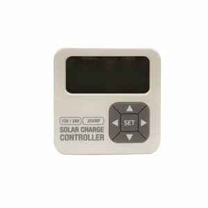 20 Amp, 12-24V PWM Solar Charge Controller by KT Solar