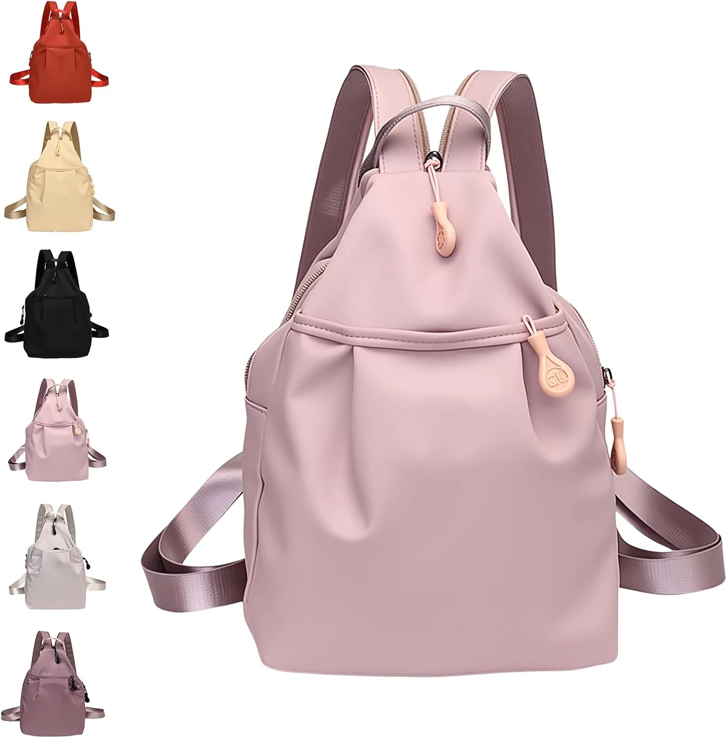 2025 Backpack Chest Bag Double Zipper Large Capacity, Vovtva Bags, Vovtv Street Lite Chic Versatile Travel Bag (1, Pink)