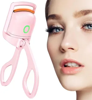 2.6 Heating Modes with Sensing Heating Silicone Pad,Quick Natural Curling Eye Lashes for Long Lasting(2pcs)