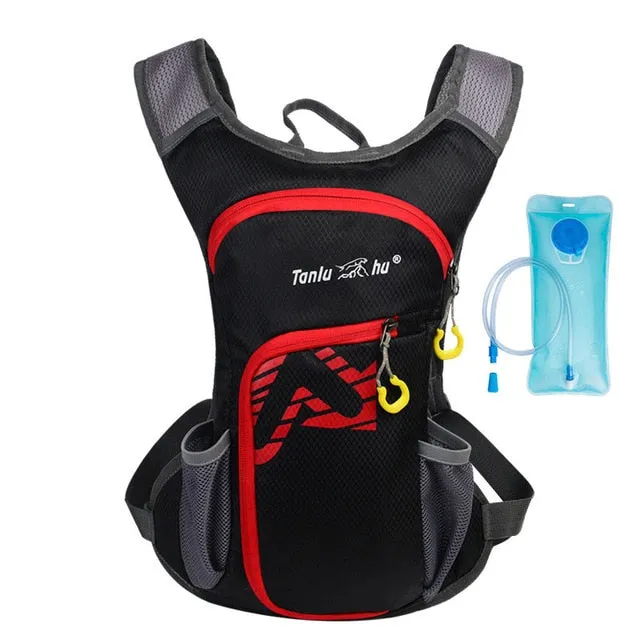 2L Water Bag Cycling Riding Hydration Backpack Nylon Water Bladder Tank Men Women Outdoor Camping Running Mochila Pack Bicycling