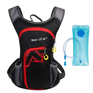 2L Water Bag Cycling Riding Hydration Backpack Nylon Water Bladder Tank Men Women Outdoor Camping Running Mochila Pack Bicycling