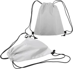 2pcs Drawstring Backpack Sports Storage Bag for Gym Beach Hiking and Travel Rope Fitness Pouch for Outdoor Activities