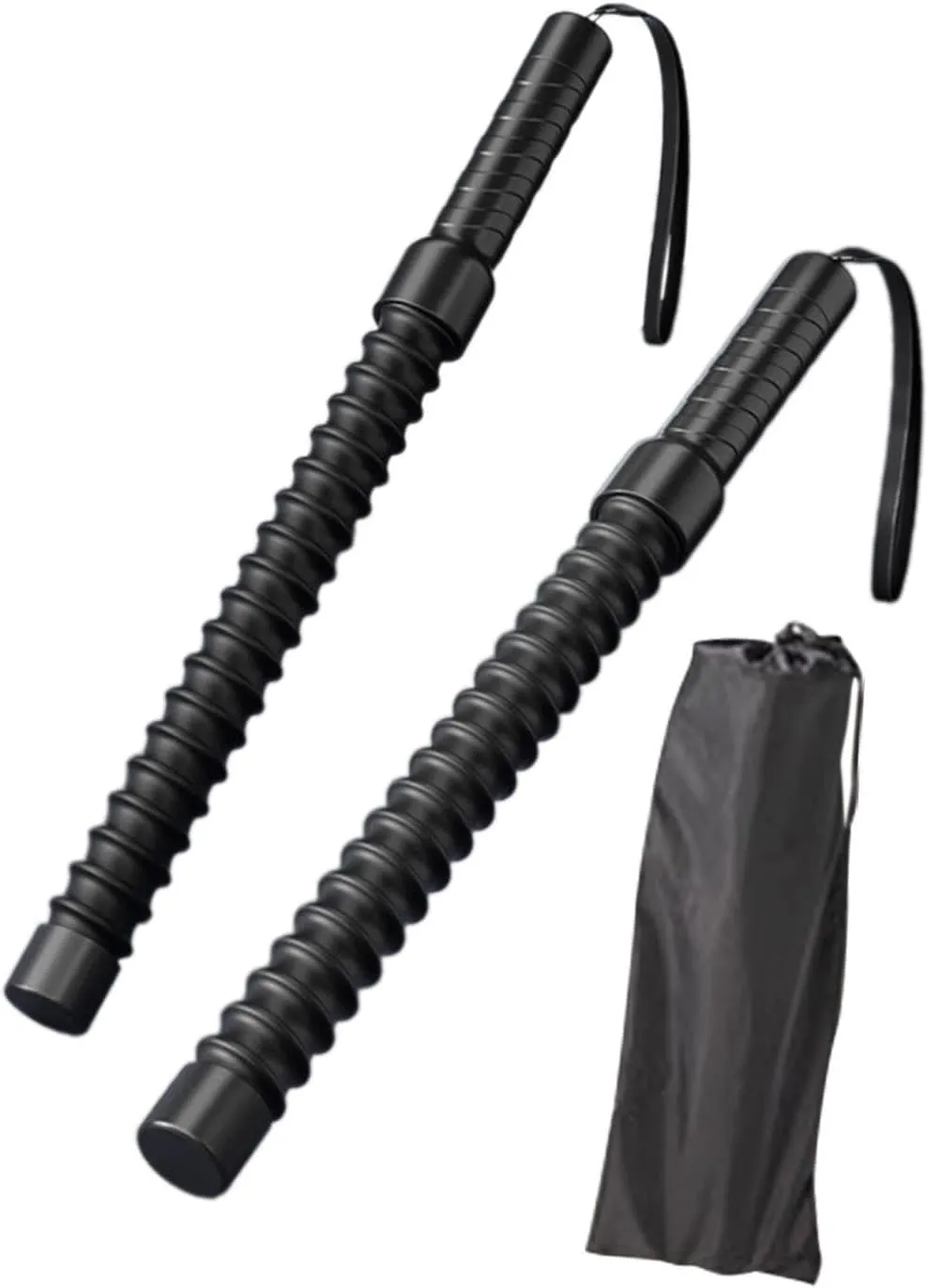 2Pcs Ropeless Battle Ropes Spring Bar Fitness Equipment Strength Conditioning Workout Ropes Exercise Rope for Outdoor Workout