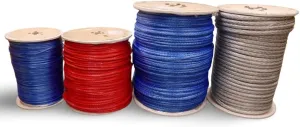 3/8" Delta HMPE (High Modulus Polyethylene) 12-Strand 100% Dyneema Rope MBS: 21,756lbs (Blue, 200 ft)