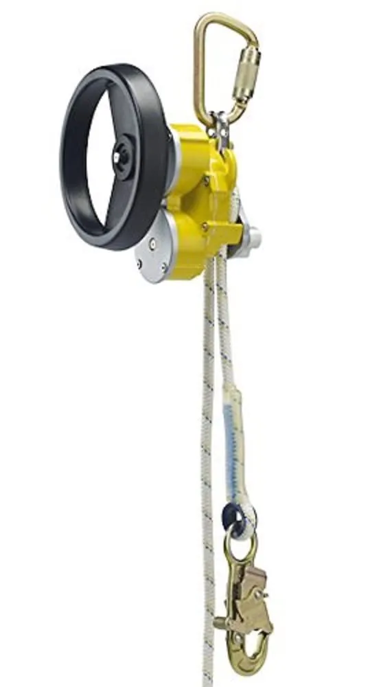 3M DBI/SALA Rollgliss 3327050 Rescue Unit, 2 carabiner, 4-Feet Anchor Sling, Rope Bag, 50-Feet