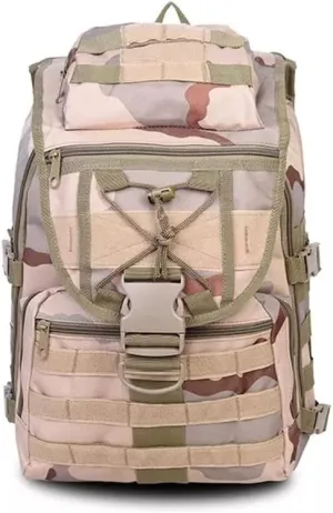 40L Backpack Outdoor Sports Backpack Camping Hiking Backpack Large Capacity(D)