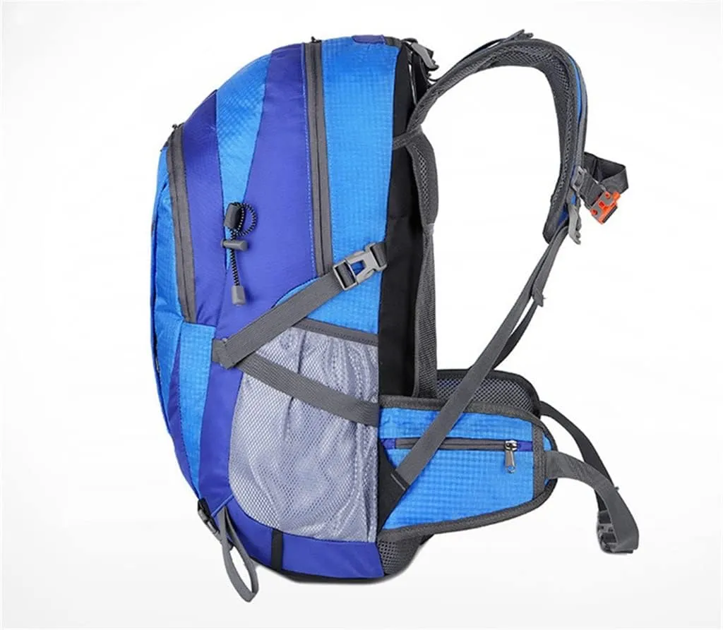 40L Outdoor Sports Backpack Large Capacity Travel Backpack Hiking Mountaineering Backpack(D)
