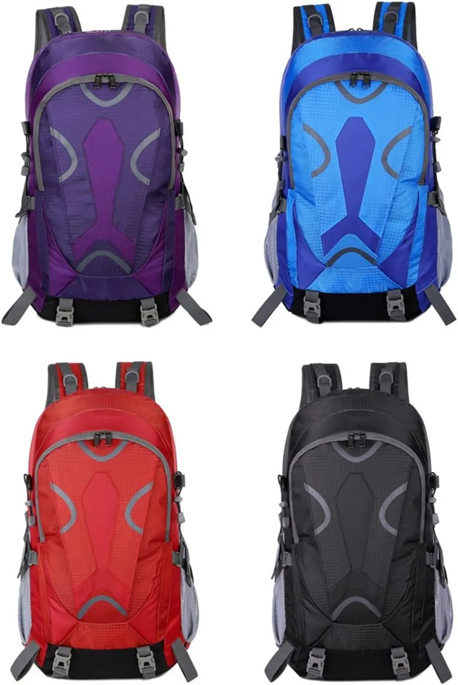 40L Outdoor Sports Backpack Large Capacity Travel Backpack Hiking Mountaineering Backpack(D)