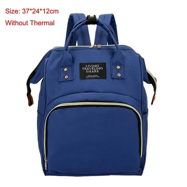 41color Mummy Backpack Zipper Large Capacity Travel Maternity Bag Diaper Baby Bag Multifunctional Nursing Bag Backpack Baby Care