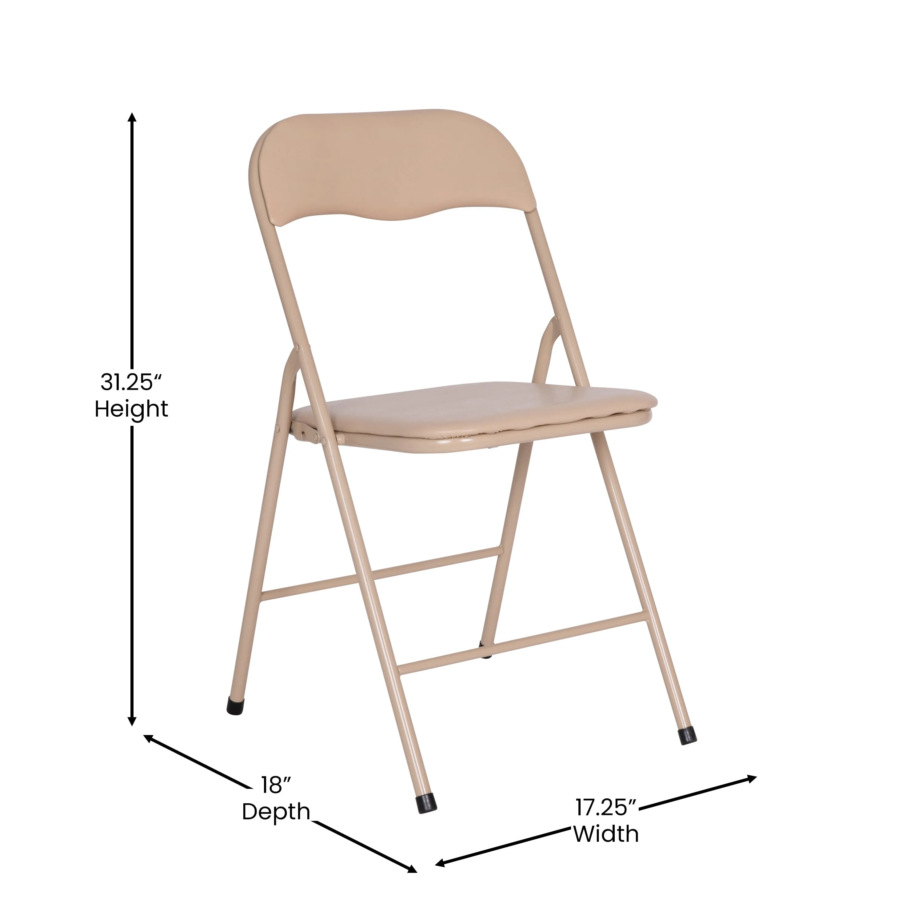 5 Piece Folding Card Table and Chair Set