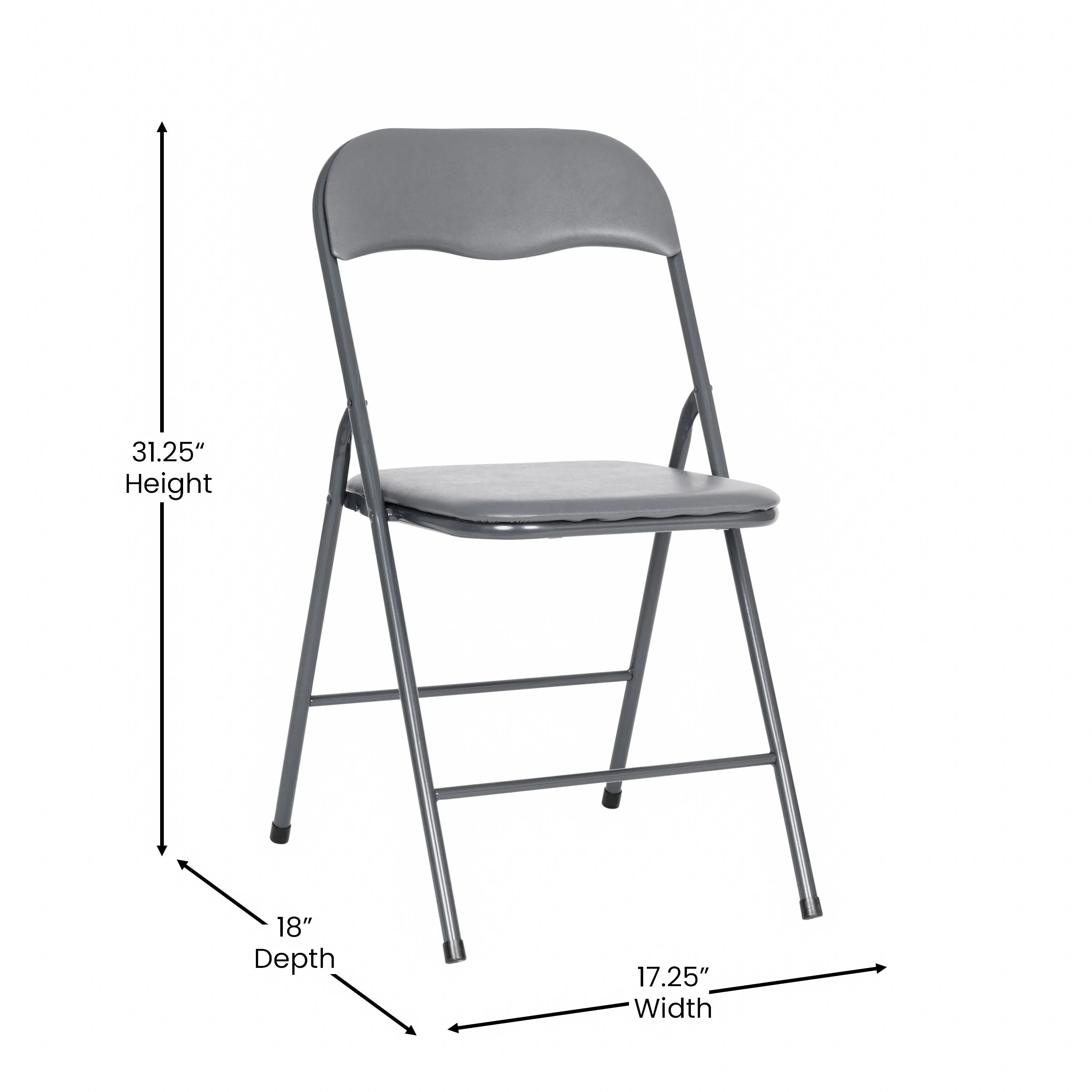 5 Piece Folding Card Table and Chair Set