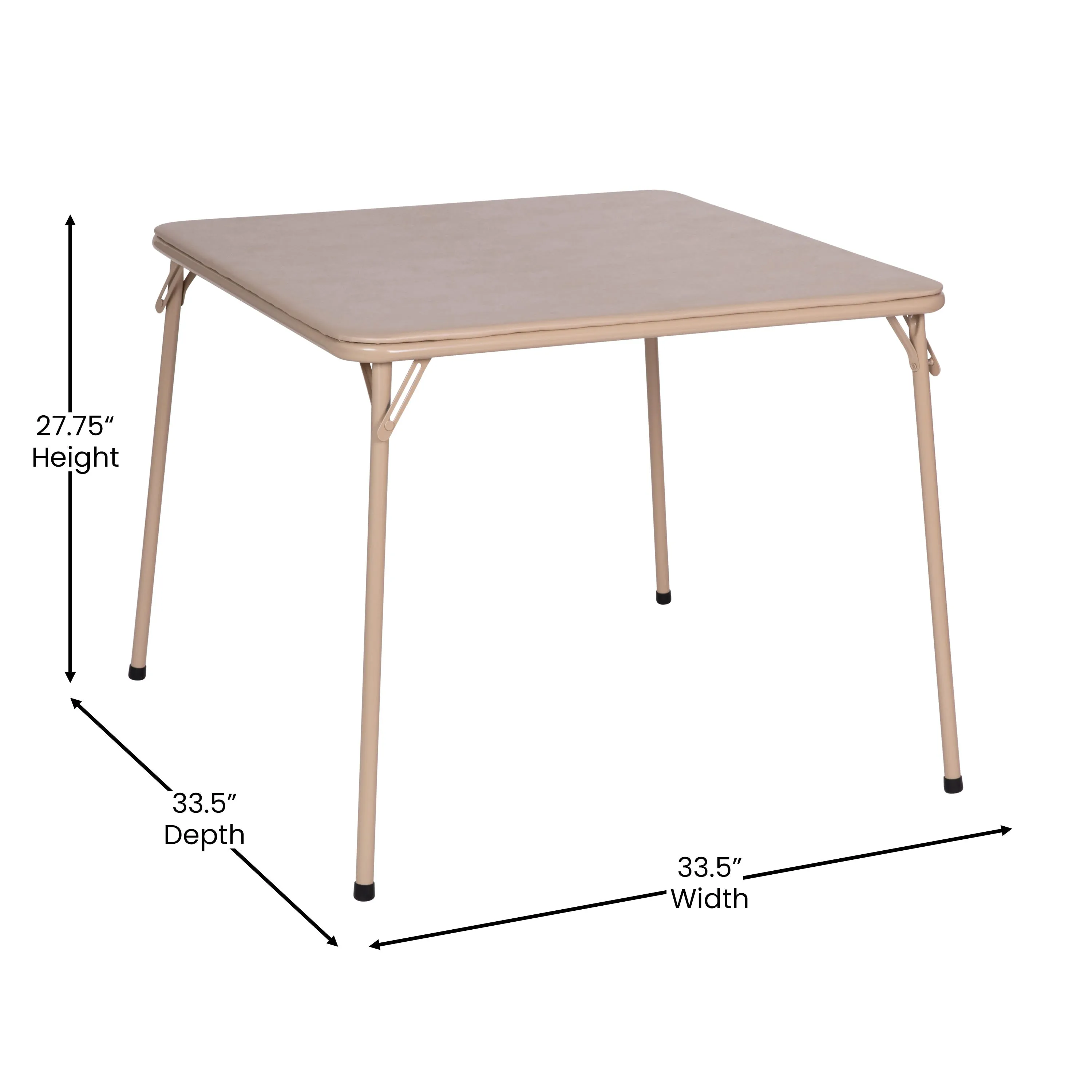 5 Piece Folding Card Table and Chair Set