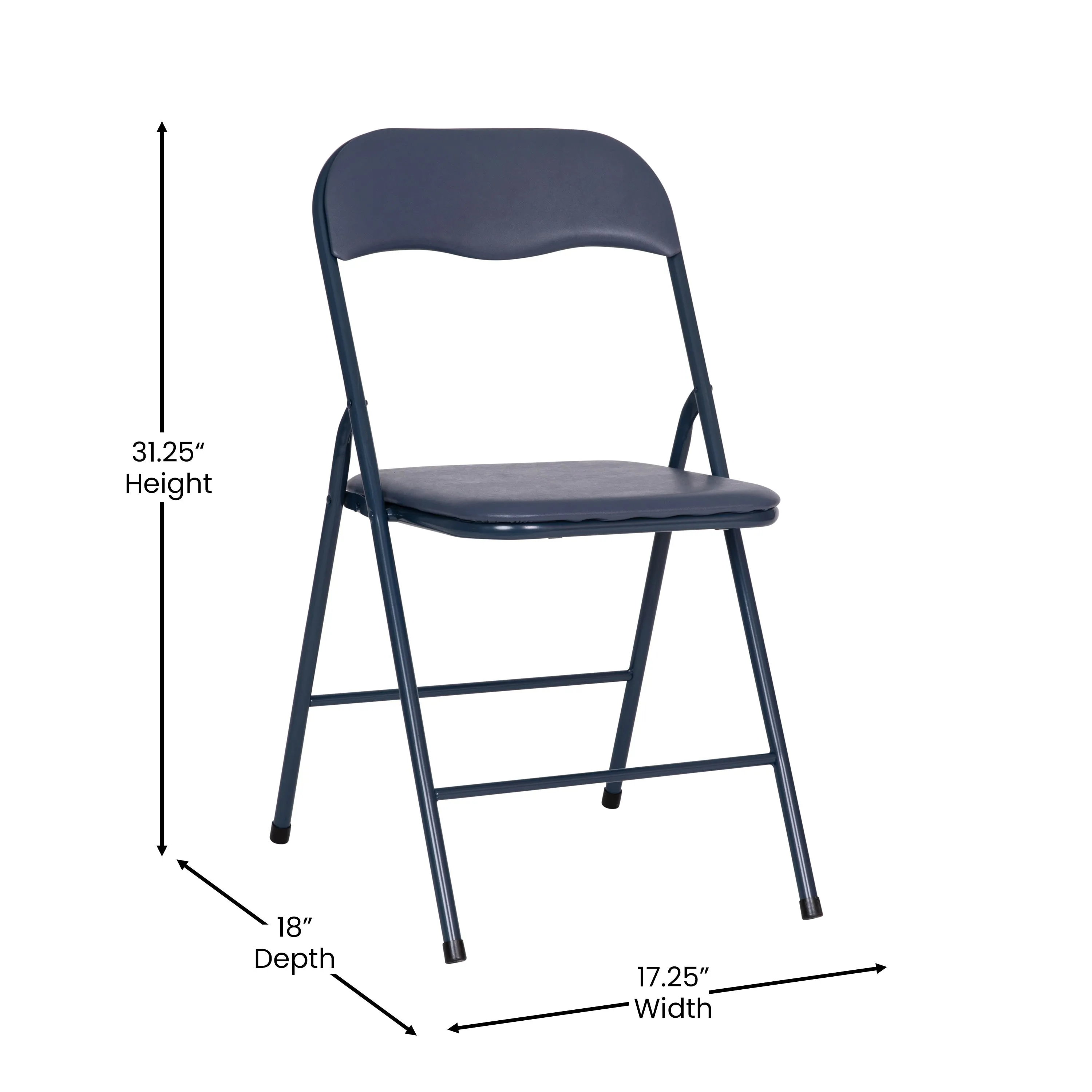 5 Piece Folding Card Table and Chair Set