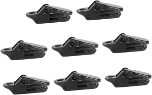 50pcs Outdoor Tent Clips Fastening Tarp Clips for Camping and Hiking Lightweight and Portable Tent Fasteners for Secure Fixation