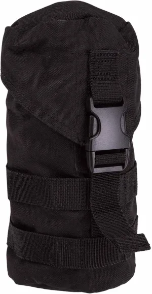 5.11 Tactical H2O Water Bottle Carrier Pouch, Molle Backpack & Belt Attachment, Black, Style 58722ABR