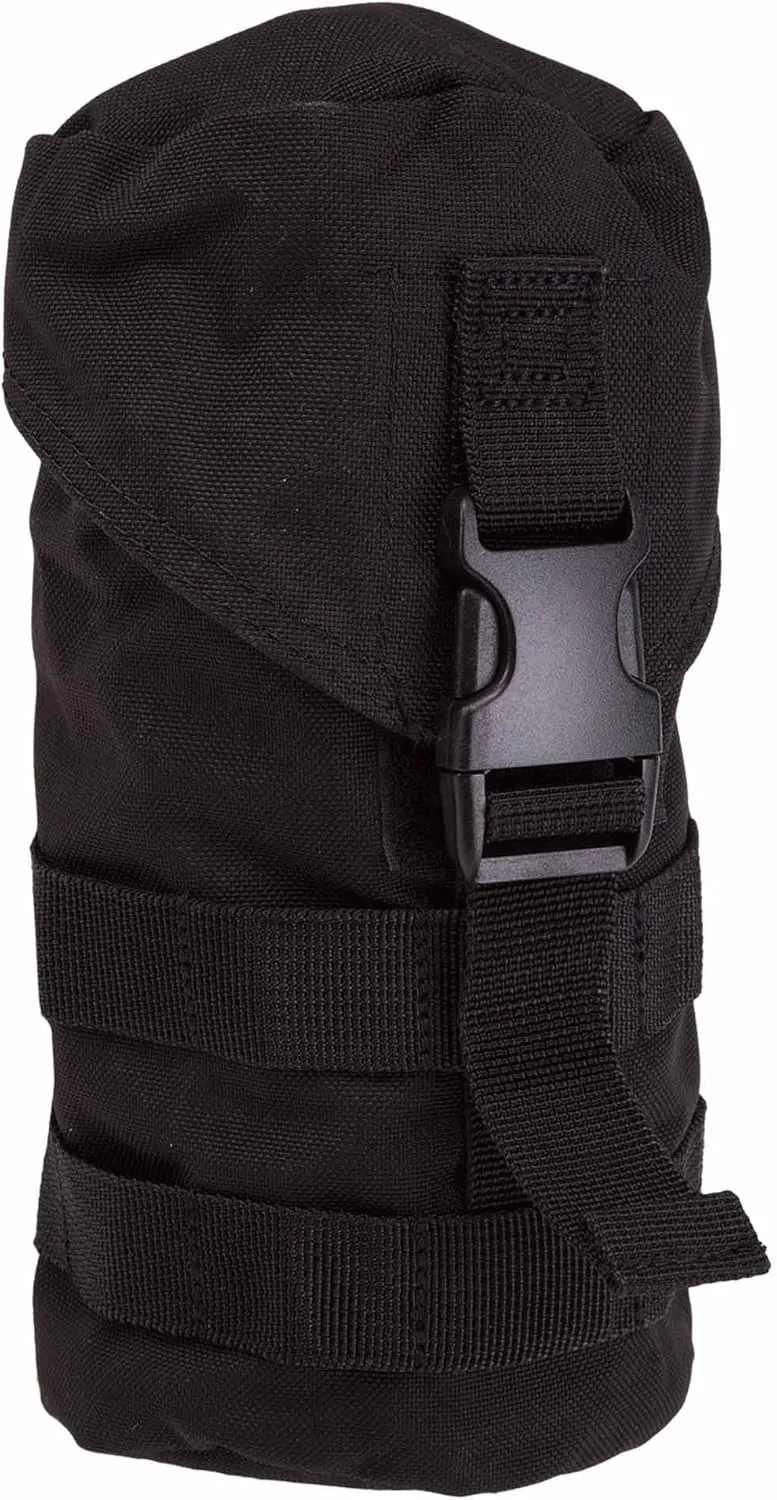 5.11 Tactical H2O Water Bottle Carrier Pouch, Molle Backpack & Belt Attachment, Black, Style 58722ABR