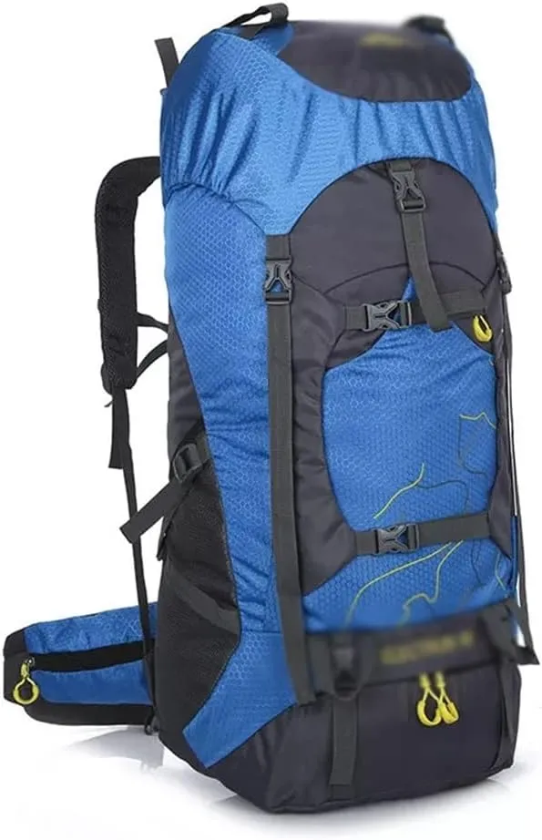 60L Outdoor Backpack Multi Pocket Camping Bag Hiking Backpack Large Capacity(A)