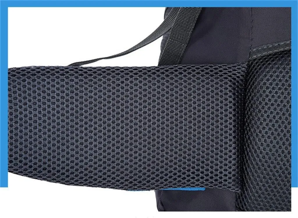 60L Outdoor Backpack Multi Pocket Camping Bag Hiking Backpack Large Capacity(A)