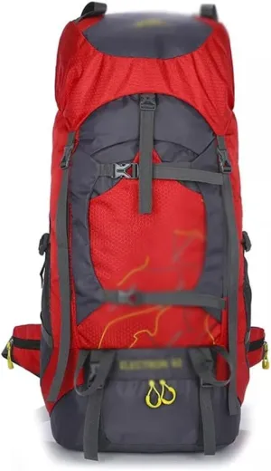 60L Outdoor Backpack Multi Pocket Camping Bag Hiking Backpack Large Capacity(A)