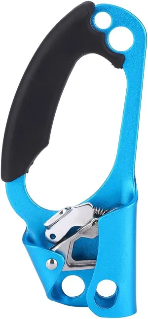 7075 Aviation Aluminum Climbing Ascender | Right Hand Rope Climber for Outdoor/Mountaineering/Rescue | Hot Forged Magnalium Alloy, 4KN Load Capacity | Lightweight 245g