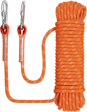 8/10/12mm x 5/10/20/30meter Static Rope Climbing Rope Marine Rope Anchor Rope Boat Rope Rappelling Rope Float Rope Tree Swing Rope Reflective