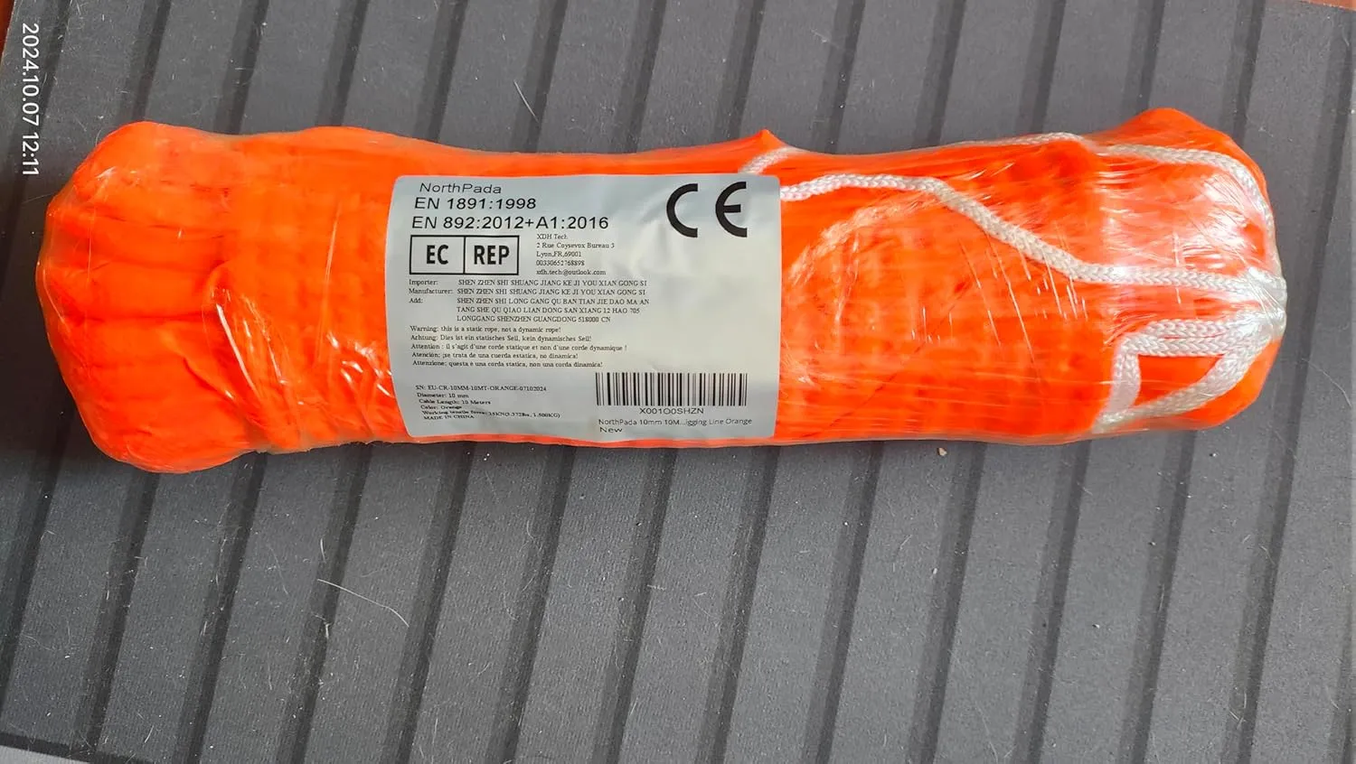 8/10/12mm x 5/10/20/30meter Static Rope Climbing Rope Marine Rope Anchor Rope Boat Rope Rappelling Rope Float Rope Tree Swing Rope Reflective