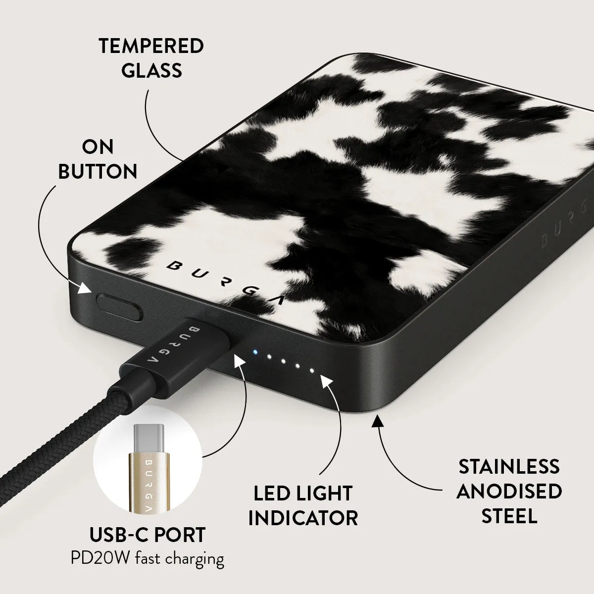 Achromatic - Magnetic Power Bank