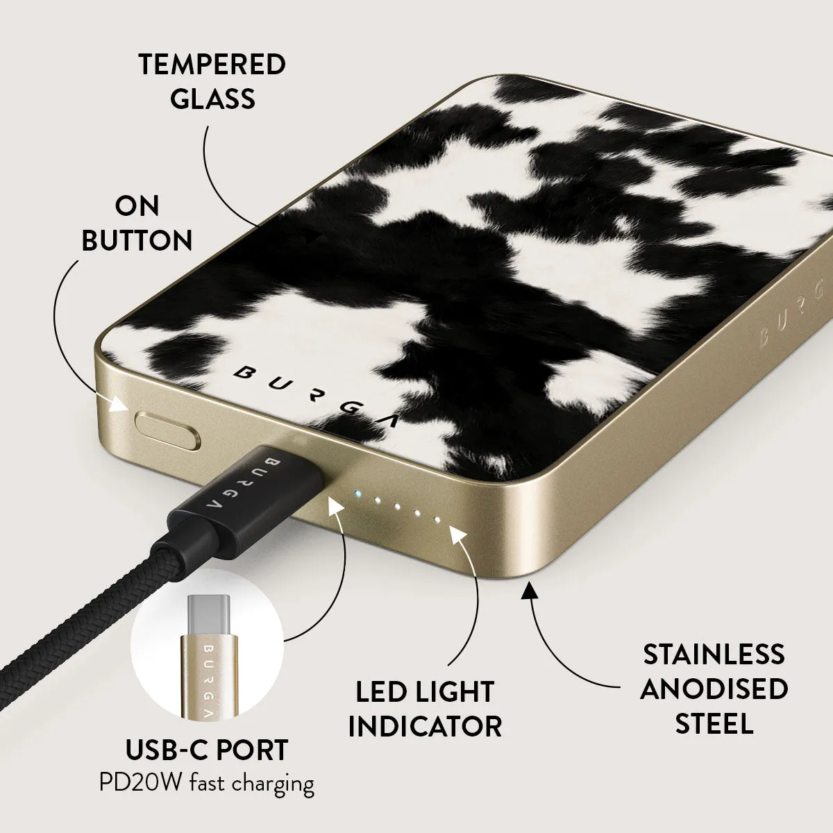 Achromatic - Magnetic Power Bank