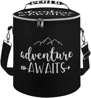 Adventure Awaits Arrow Large Cooler Backpack Insulated Lunch Bag for Beach Camping Picnic Travel Outdoor