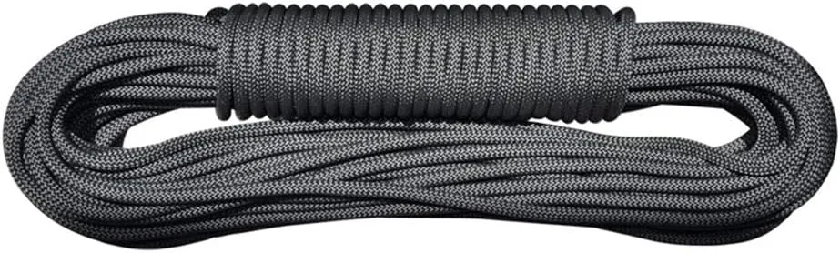 Aerial Work Rope 8.5mm High-Strength Nylon Quick-Fall Static Rope is Not Easy to Fluff, Wear-Resistant and Tightly Load About 700KG(Size:50M)