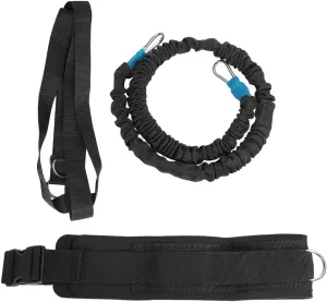 Akozon Dynamic Resistance Training Belt Multifunctional Resistance Running Exercise Bands Acceleration Speed Elastic Cord Rope for Sports Strength Running