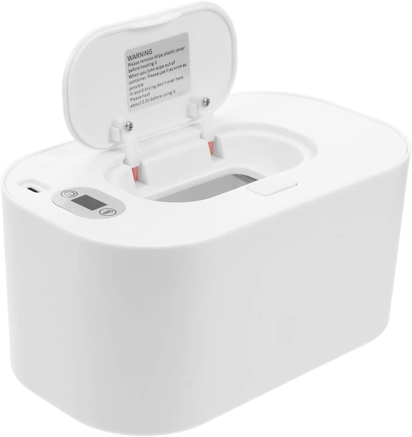 Alipis 1Set Portable USB Wet Tissue Warmer Efficient Heating Machine for Travel Energy Saving Towel Heater for Outdoor Use Keeps Wipes