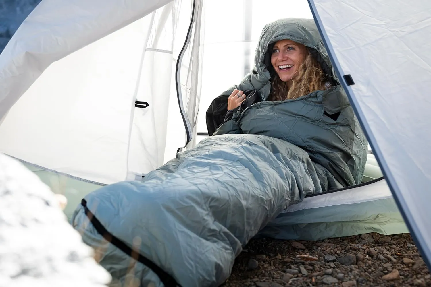 ALPS Mountaineering Genesis  30° Mummy Sleeping Bag, Made with Recycled Materials