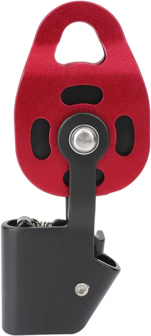 Aluminium Heavy Duty Single Rope Pulley for Climbing