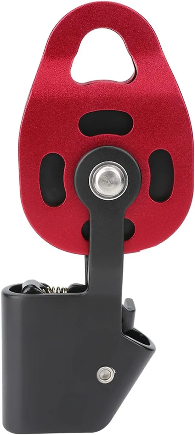 Aluminium Heavy Duty Single Rope Pulley for Climbing