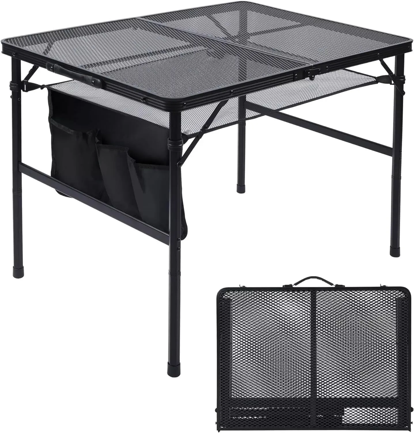 Aluminum Folding Table 3FT Portable Picnic Table for Indoor Outdoor Use Ideal for Parties and Camping Activities Durable and Lightweight Design