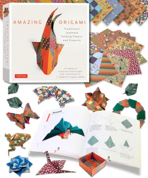 Amazing Origami Kit: Traditional Japanese Folding Papers and Projects [144 Origami Papers with Book, 17 Projects] Paperback – Download: Adobe Reader, October 10, 2012