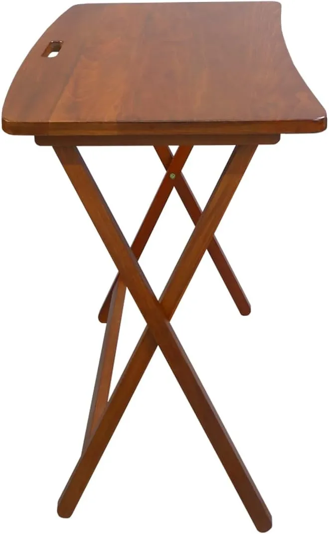 American Trails Arizona Folding Table with Solid American Hardwood - Sweet Oak