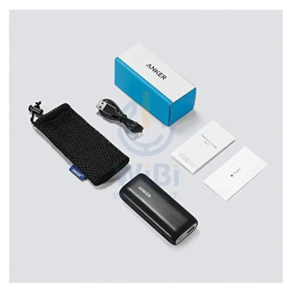 Anker Astro E1 Power Bank - USB-C / USB-A / 5200mAh / Black