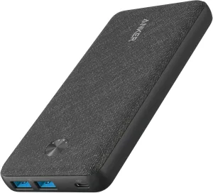 Anker PowerCore III Sense 20K USB-C Portable Battery Charger – 20,000mAh Power Bank with 20W Power Delivery, Dual PowerIQ USB-A Outputs, High-Speed Charging for iPhone, Samsung, iPad, and More, Black