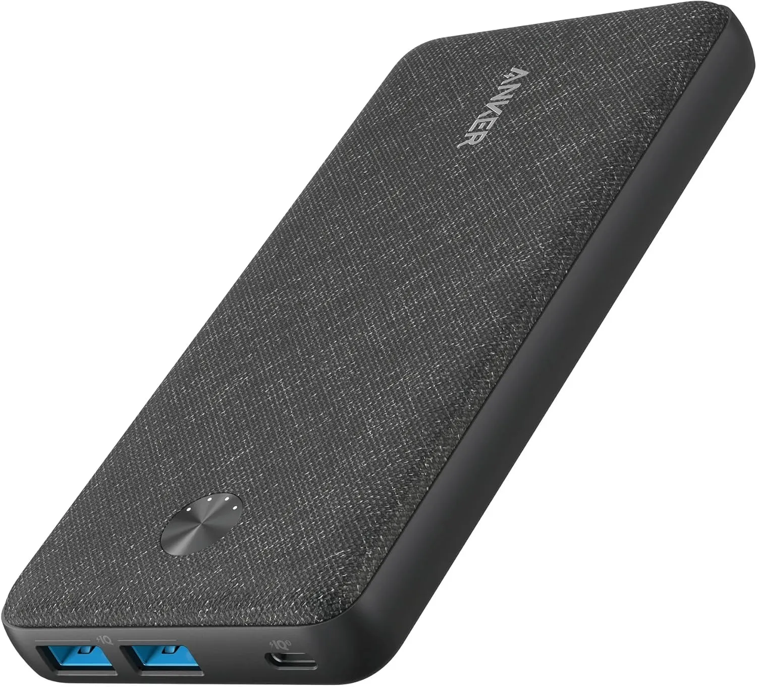 Anker PowerCore III Sense 20K USB-C Portable Battery Charger – 20,000mAh Power Bank with 20W Power Delivery, Dual PowerIQ USB-A Outputs, High-Speed Charging for iPhone, Samsung, iPad, and More, Black