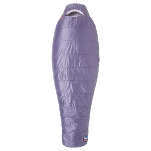 Anthracite 20 Fireline Pro Long Recycled Womens Sleeping Bag - Lavender